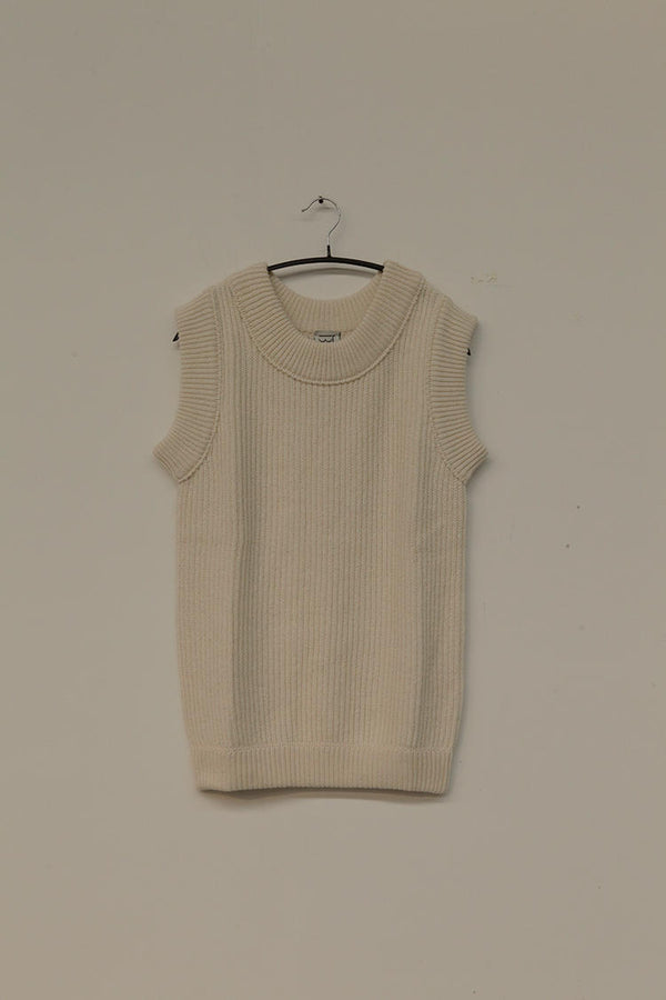 Baserange knitted vest ktat-cw-sp21